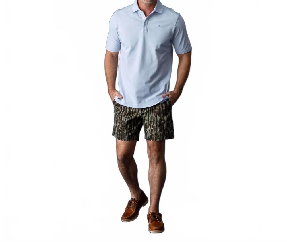 NEW DUCK HEAD realtree 7" school chino short in camouflage